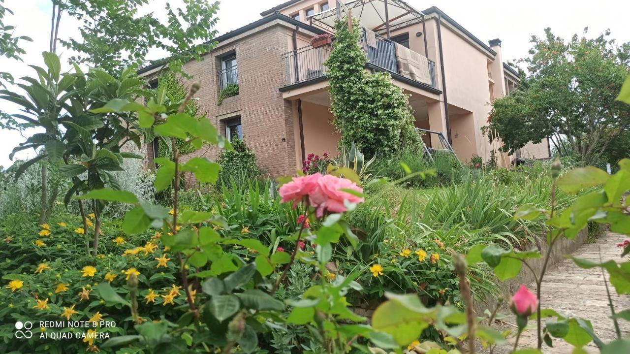 Casa Vincenzo 130 Mq Con Portico Ed Ingresso Esclusivo Dal Giardino Villa Felino Luaran gambar