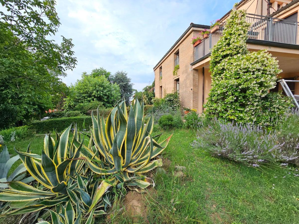Casa Vincenzo 130 Mq Con Portico Ed Ingresso Esclusivo Dal Giardino Villa Felino Luaran gambar